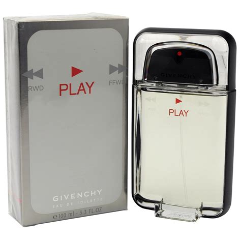 givenchy play for him eau de toilette 100 ml|Givenchy gentleman for men.